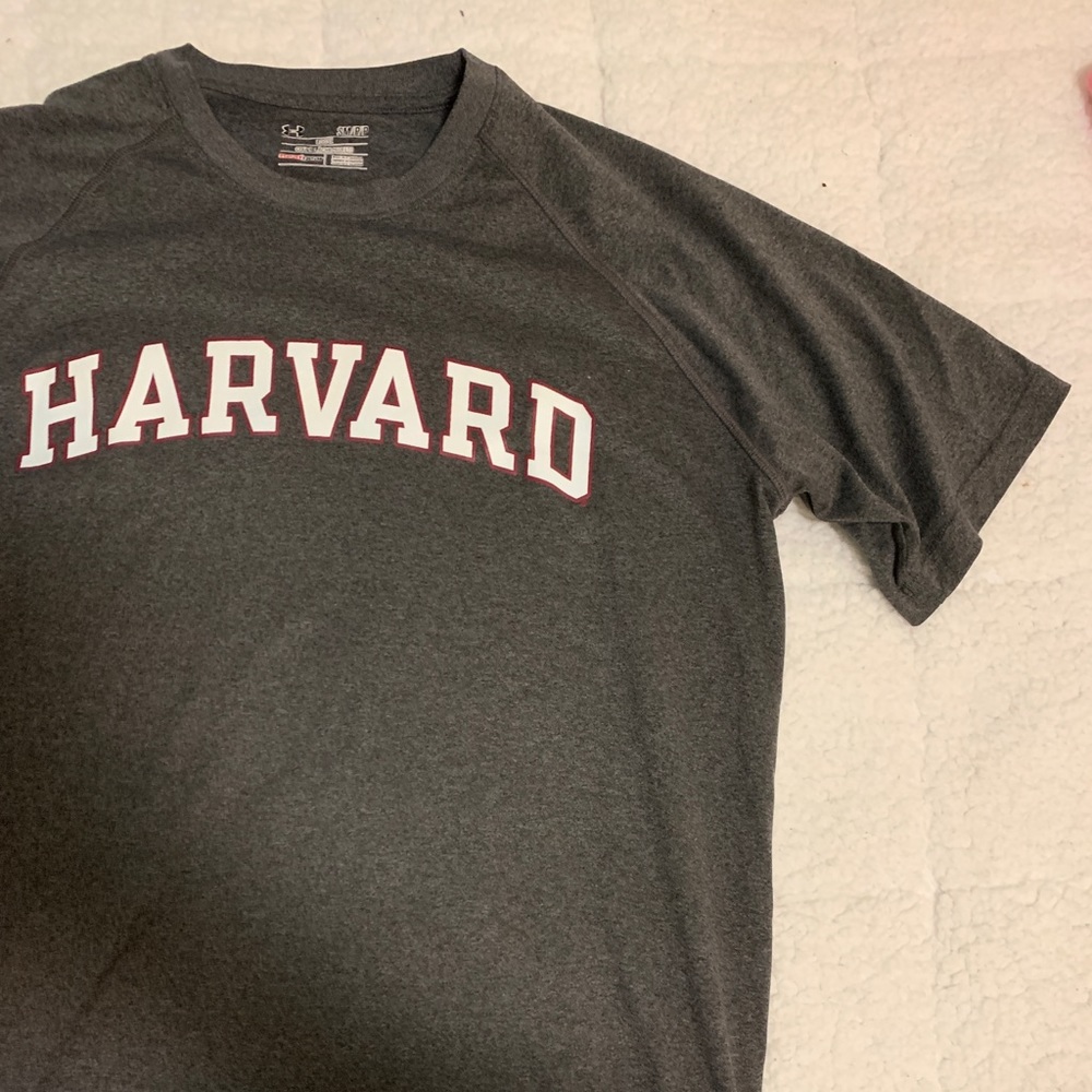 📕Grey Dryfit Under-armour Harvard Shirt📕